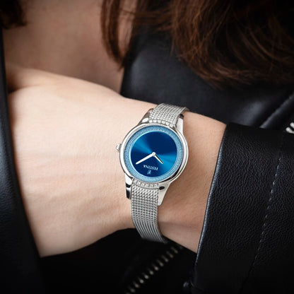 MONTRE FESTINA F20494/2 BLEU, BRACELET ACIER INOXYDABLE, FEMME