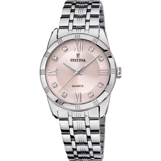 MONTRE FESTINA F16940/C ROSE, BRACELET ACIER INOXYDABLE, FEMME