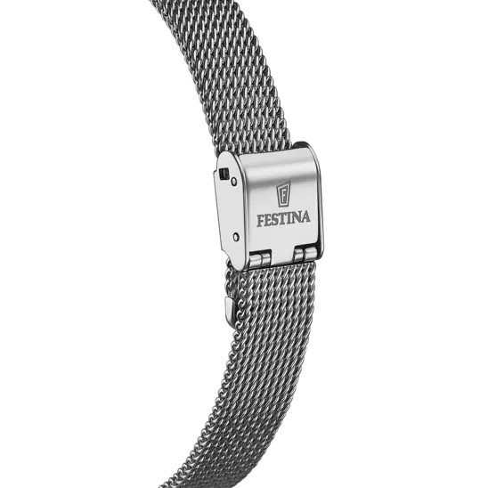 MONTRE FESTINA F20494/2 BLEU, BRACELET ACIER INOXYDABLE, FEMME